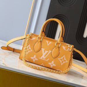 69-Louis Vuitton OnTheGo East West Tote Bag