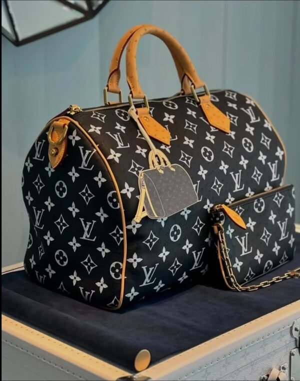 8BBFF088C1D6606C030868F771278232 43-Speedy Bandoulière 25 Monogram Leather Handle Bag